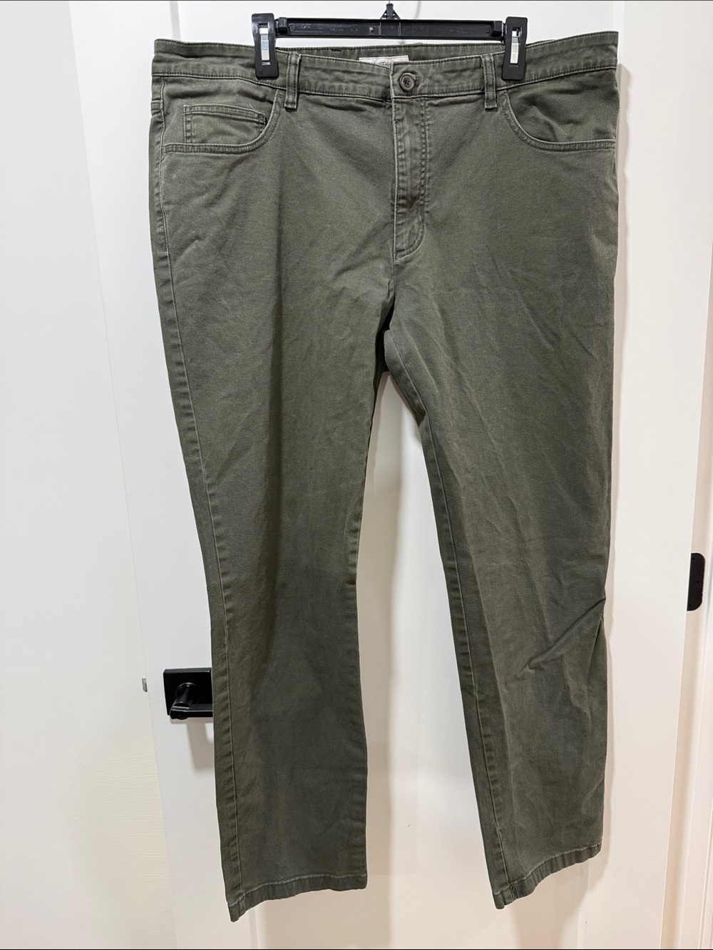 Goodthreads Men's Olive Green Pants - 40W x 34L